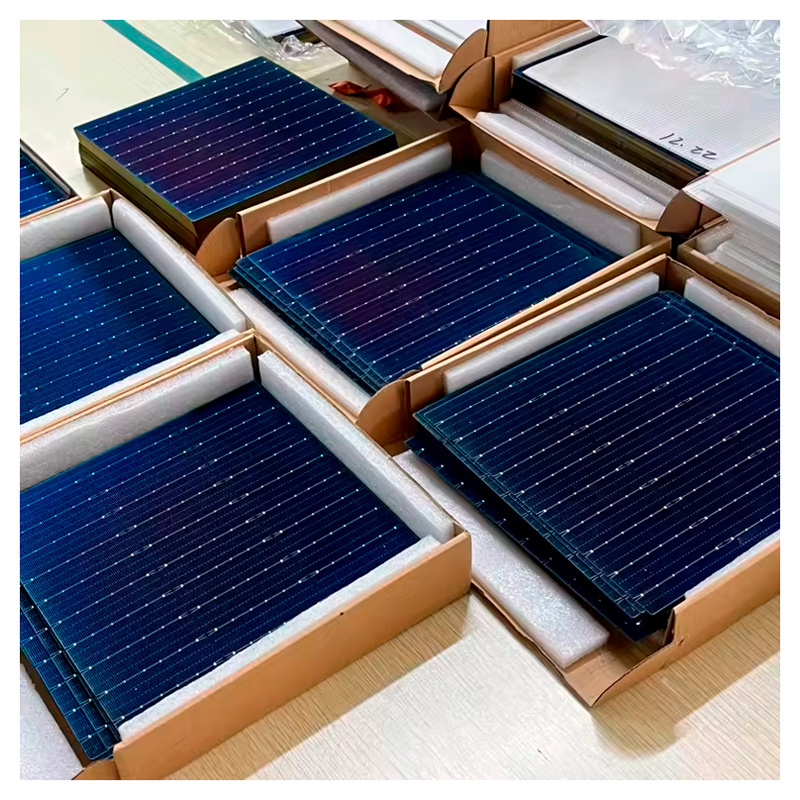 Mono 182mm 23% High Efficiency and 10BB Big Size Solar Cells