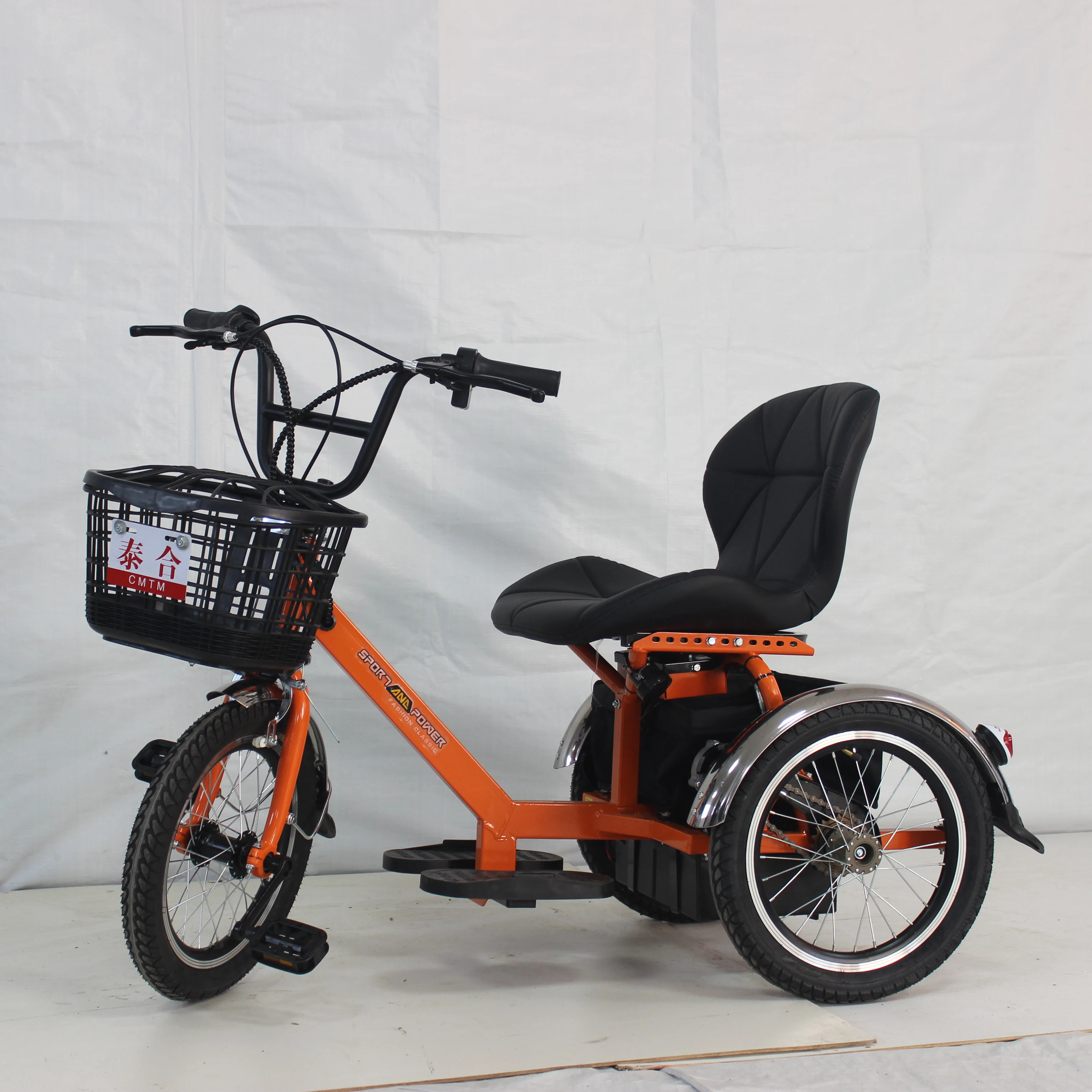 Hot sell 24V 40AH Mini electric tricycle Convenient and practical 3 Wheels Electric Bike