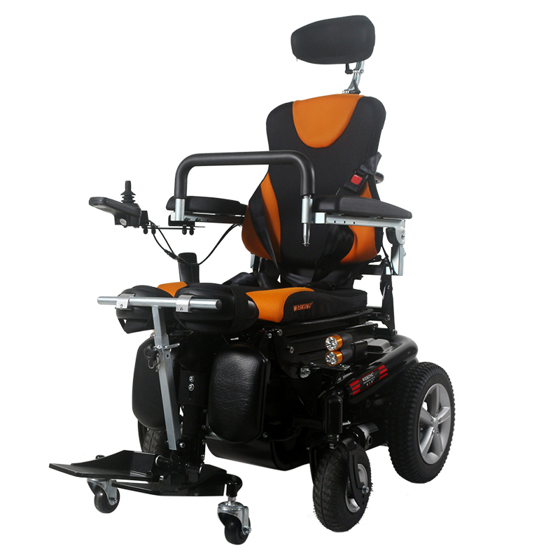 Stand up Electric Standing Heavy Duty Reclining Wheelchair Top Sell with Standing Function Wheelchairs