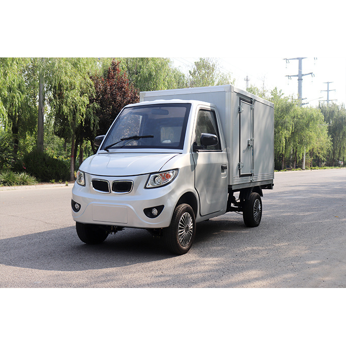 Hot selling high quality four wheel Chang li electric car mini pickup trucks Adult EV pickup truck ev