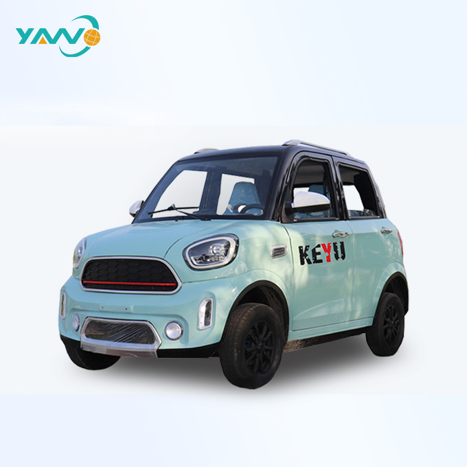 chinese cheap   4 seater longest lasting 100km right hand small drive mini ev electric car for adult family