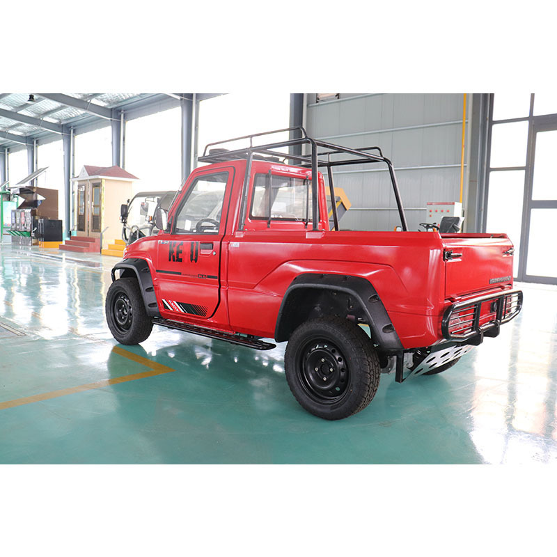 YANUO hot sale cheap utility vehicle with cargo box miniature electric 4 seater pickup truck