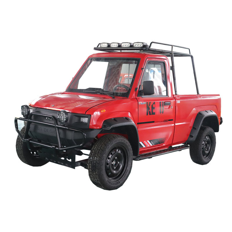 YANUO hot sale cheap utility vehicle with cargo box miniature electric 4 seater pickup truck