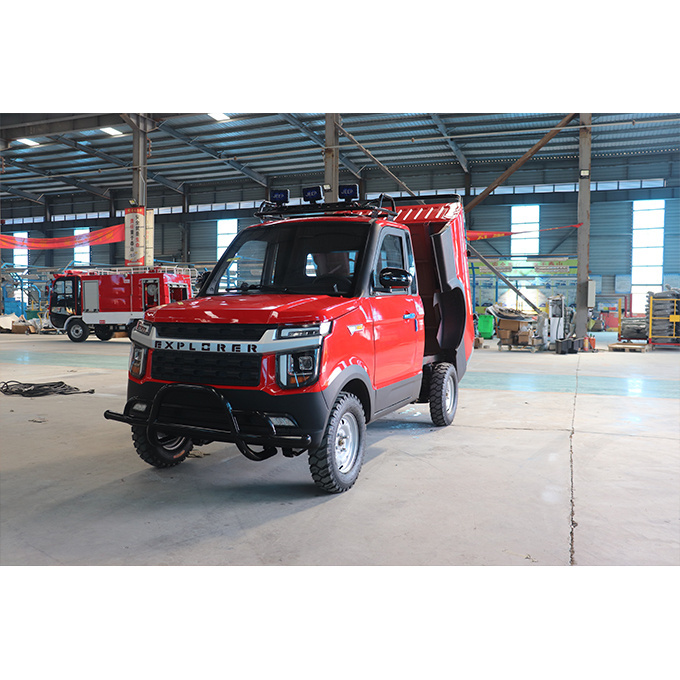 china made small mini electric air conditioning truck 4x4 pickup mini electric cargo truck 4x4 4wd