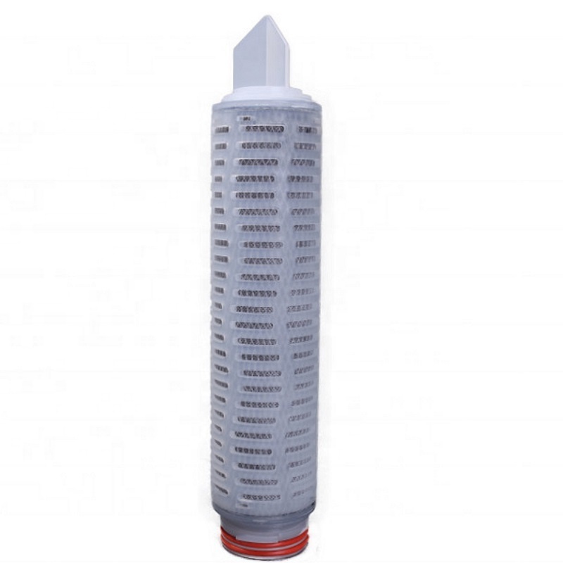 Water Filter Cartridge  0.22 Micron PP PES PTFE  Pleated Filter Cartridge