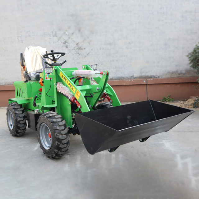 China small farming battery mini loader cheap front loader mini electric wheel loader with good price