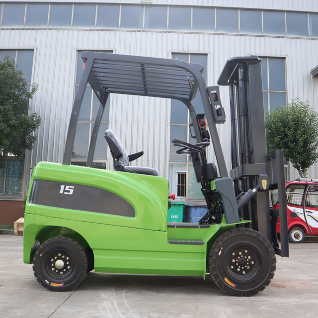 China Factory lithium battery small mini forklift 1.5 ton 2 ton 3 ton electric forklift with competitive price