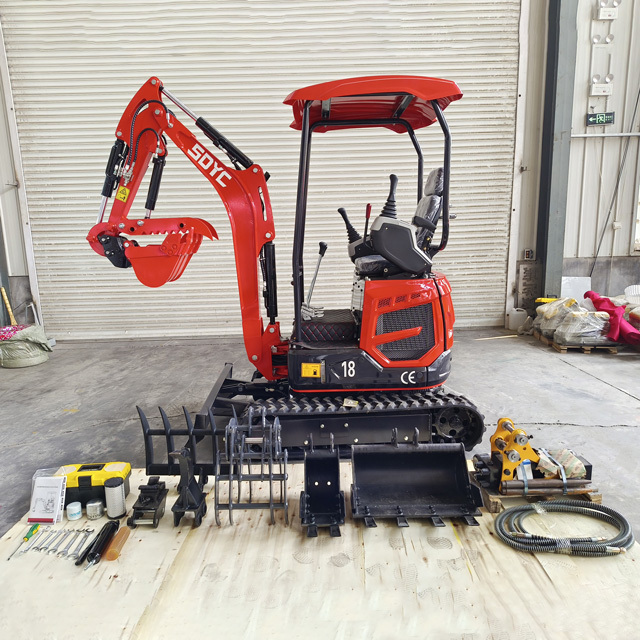 Factory Price Kubota Small Mini Digger bagger 1ton 2ton Excavator 3.5ton mini pelle crawler mini excavator with EPA CE EURO 5