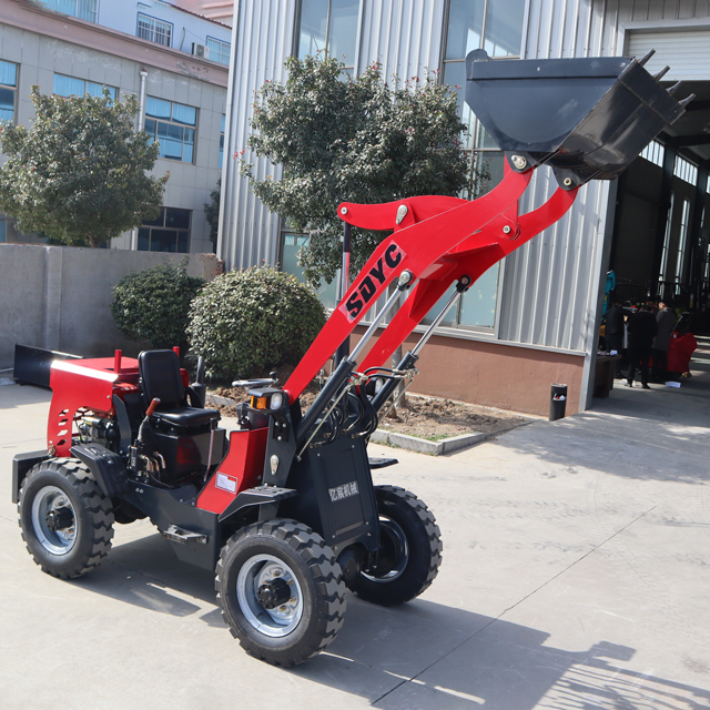 Factory Directly Supply Hydraulic Wheel Loader Small Front Wheel Loader With Euro5 CE Engine electric mini loader For Sale