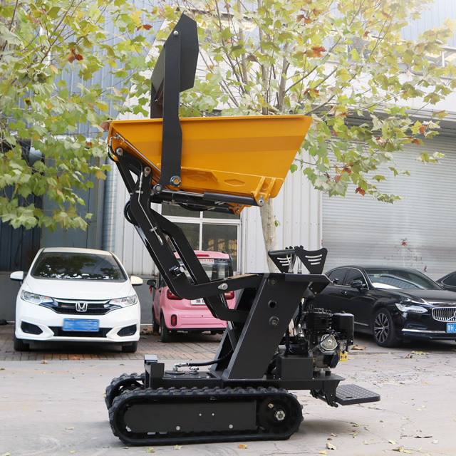 Free shipping Mini Crawler Dumper Multifunctional Tracked MINI Dumper 500kg 800KG mini transporter Dump Truck For Construction