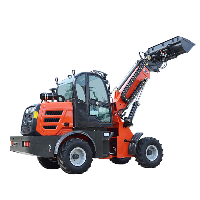 China New Best Front End Bucket Boom Small Mini Telescopic Wheel Loader Machine for Sale