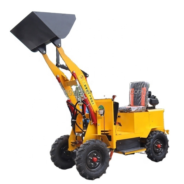 China small farming battery mini loader cheap front loader mini electric wheel loader with good price