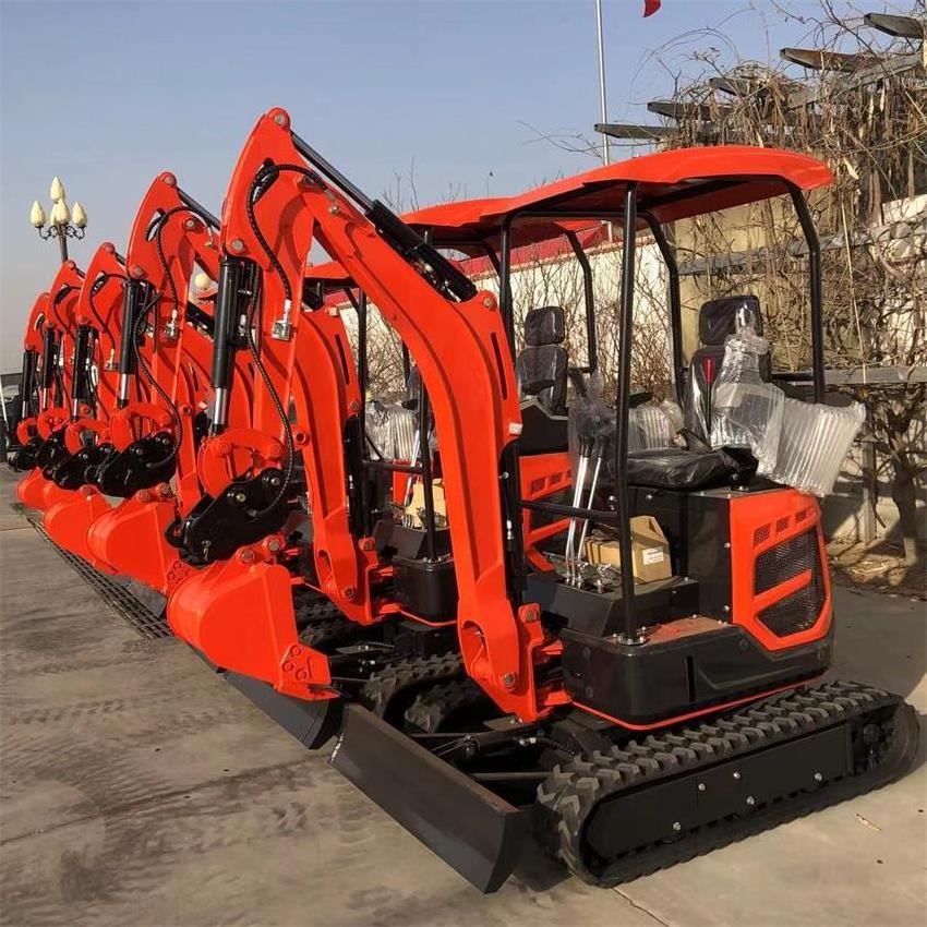 Factory Price Kubota Small Mini Digger bagger 1ton 2ton Excavator 3.5ton mini pelle crawler mini excavator with EPA CE EURO 5