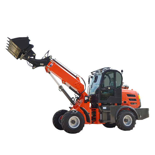 China New Best Front End Bucket Boom Small Mini Telescopic Wheel Loader Machine for Sale