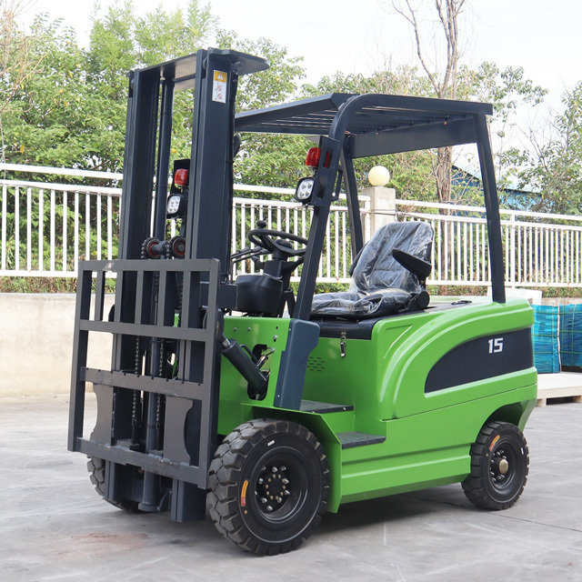 China Factory lithium battery small mini forklift 1.5 ton 2 ton 3 ton electric forklift with competitive price