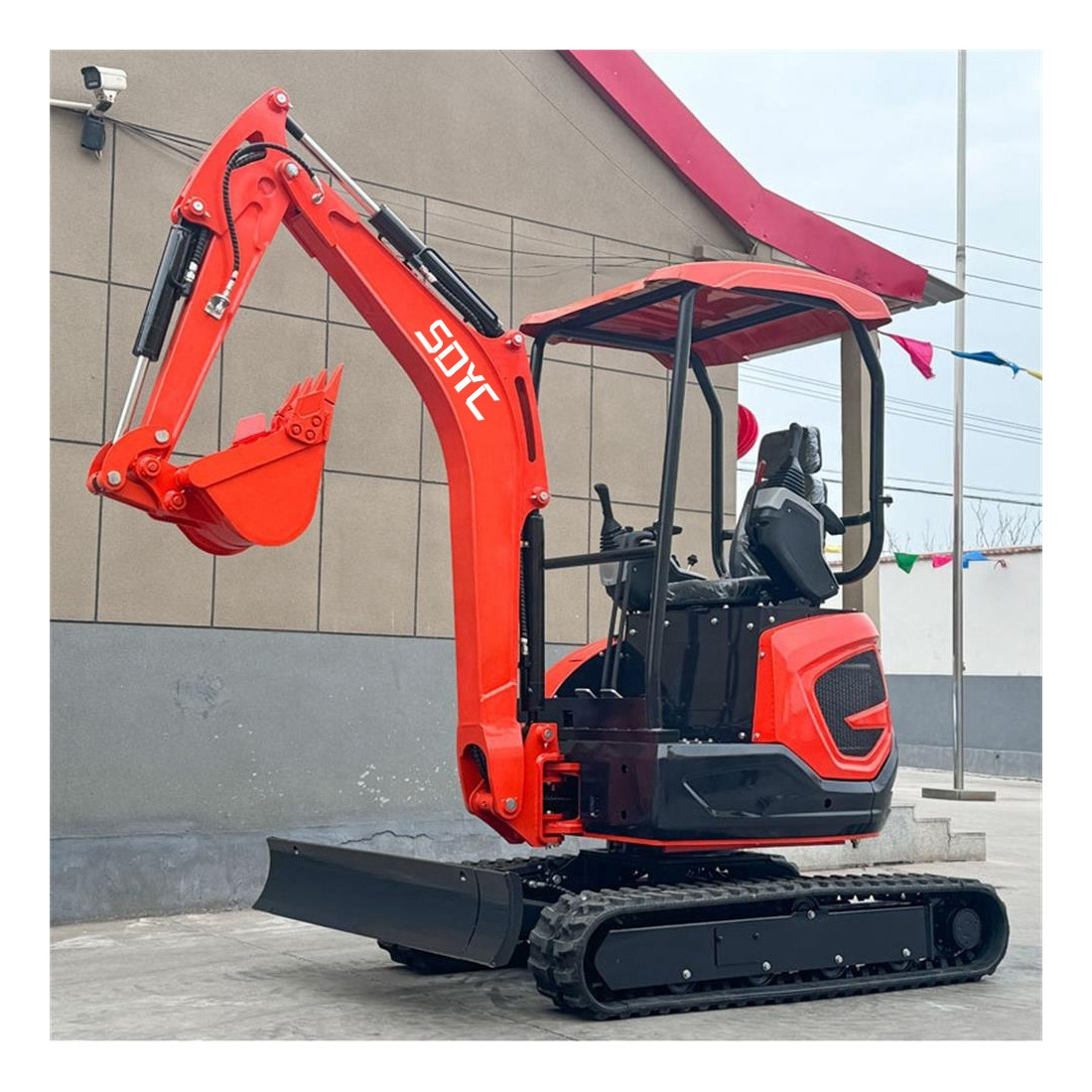 Free shipping EPA/EURO 5 Chinese mini excavator 2ton 1ton 1.7 ton crawler micro excavator 2.5ton cabin mini digger for sale