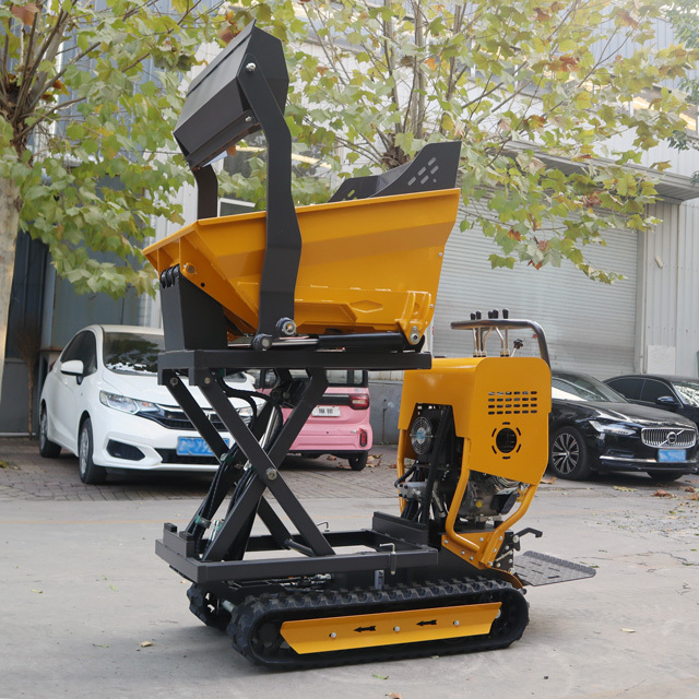 Free shipping Mini Crawler Dumper Multifunctional Tracked MINI Dumper 500kg 800KG mini transporter Dump Truck For Construction