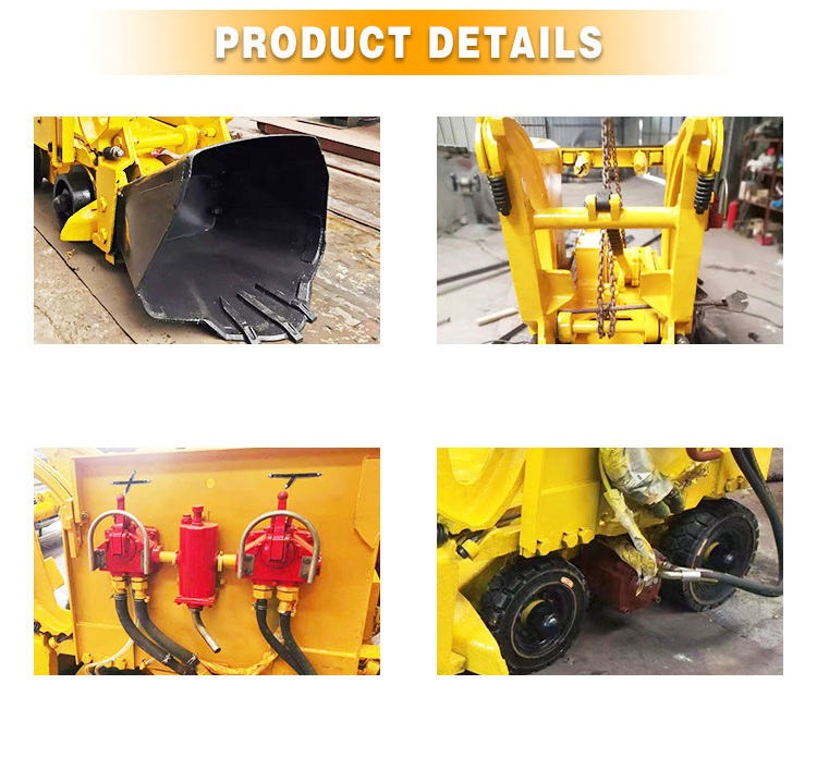 Hot sale Air Shovel Loader Remote control pneumatic portable rock shovel loader Pneumatic Mucking Loader