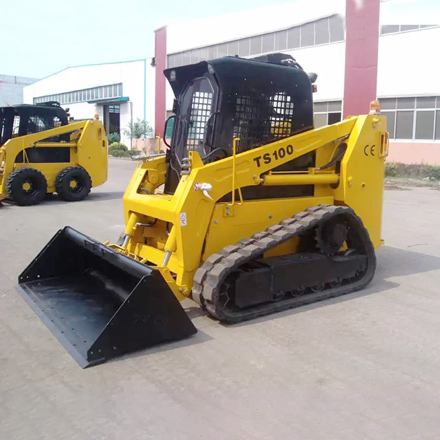 Best-selling Skid Steer Loader China Small Crawler Skid Steer Loaders wheel skid steer with top quality