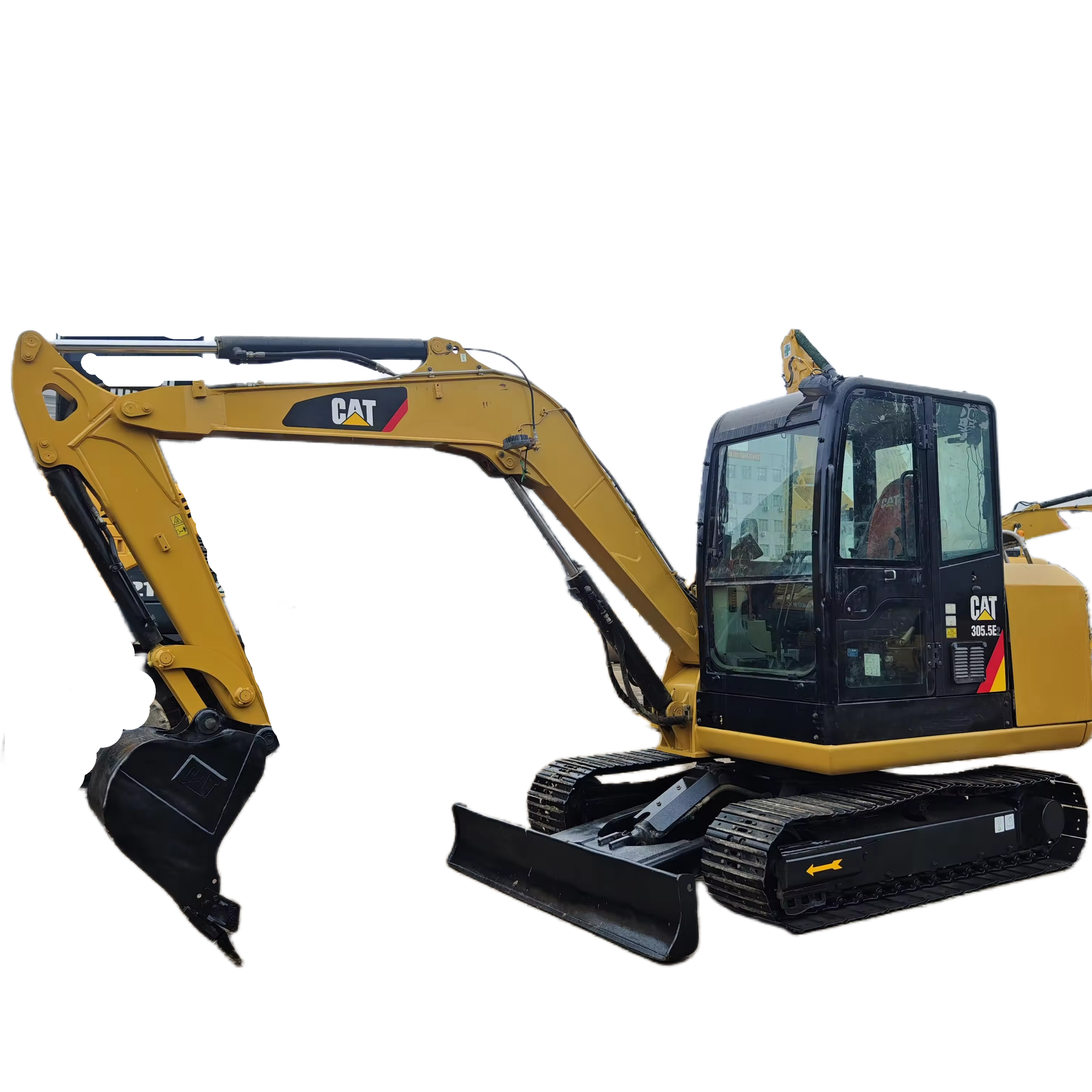 Caterpillar Used ssecond Hand Excavator Cat 305.5e 306e 312d Mini Excavator 305 305.5e Small Excavator for Sale Pump Oil USA 5m