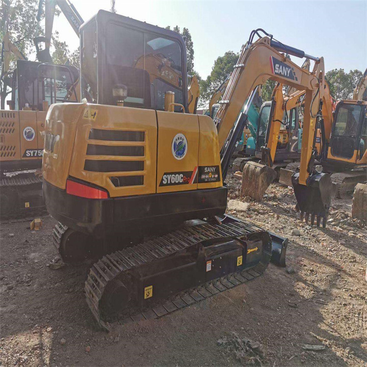 Sany SY60C Wholesale Second Hand Used Crawler Excavator Construction Machine For Sale