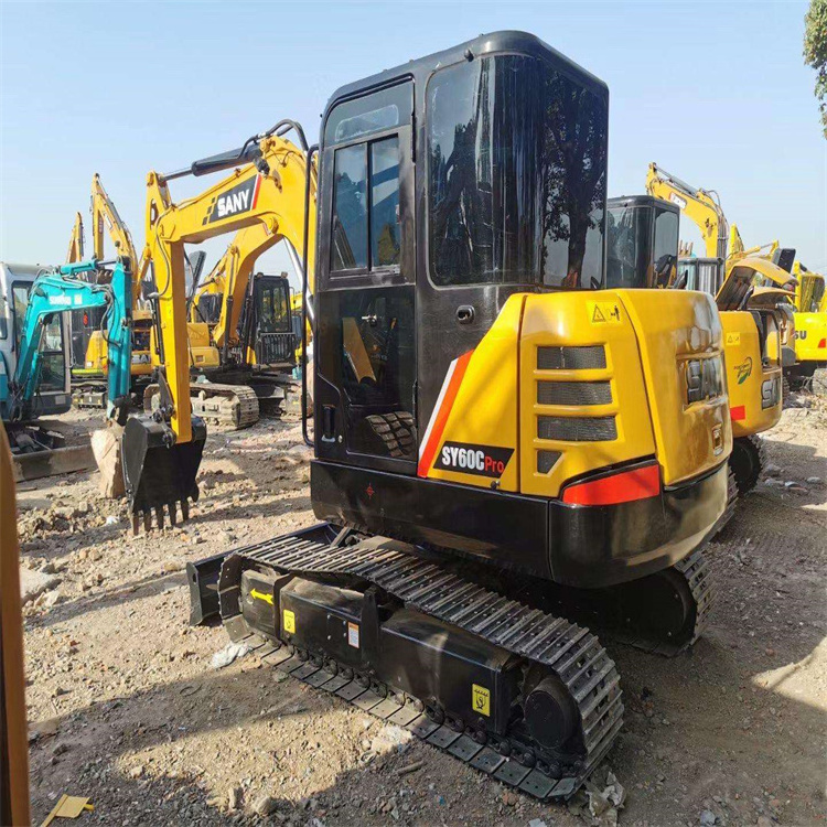 Sany SY60C Wholesale Second Hand Used Crawler Excavator Construction Machine For Sale