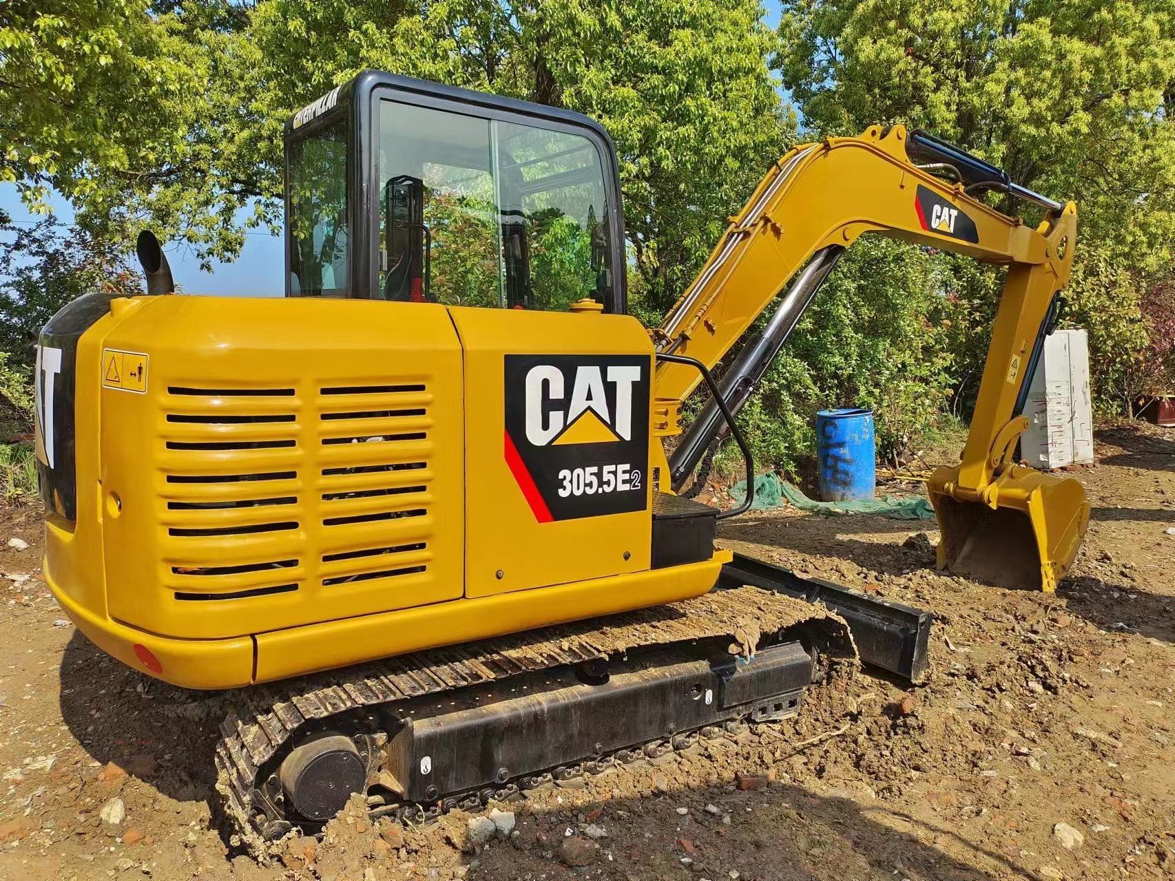 Caterpillar Used ssecond Hand Excavator Cat 305.5e 306e 312d Mini Excavator 305 305.5e Small Excavator for Sale Pump Oil USA 5m