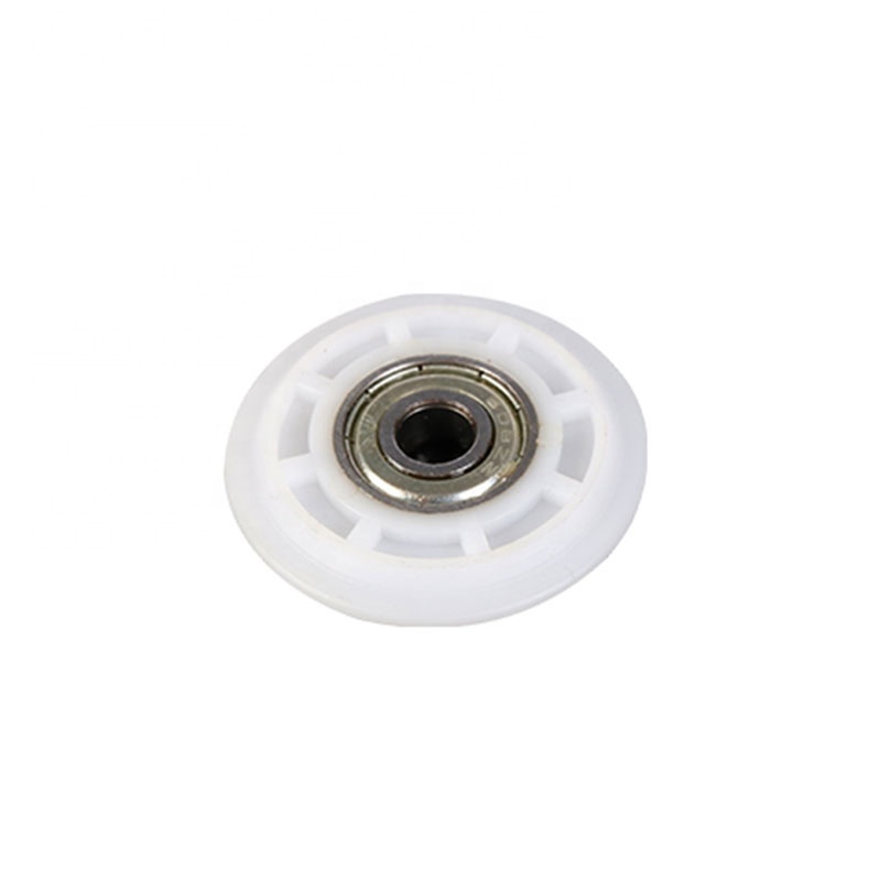 High Quality Wheel Flat Plastic Bearings Plastic Pulley V Groove Wheel Bearing Flange Bearing 8Mm