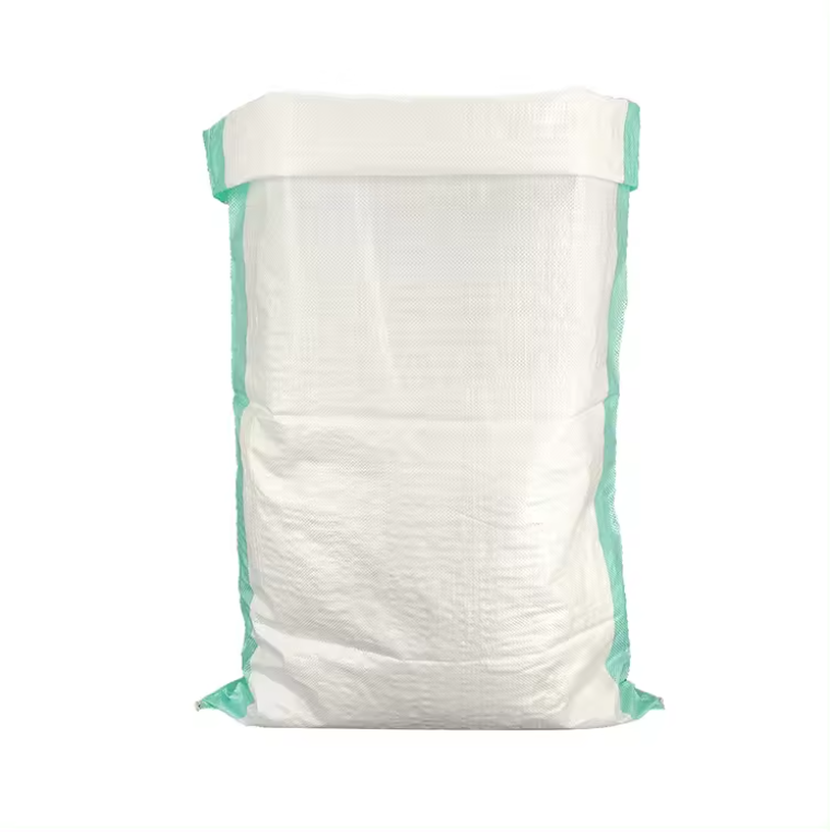 New Model 25kg/50kg Antistatic Poly PP Woven Sacks Plastic Rice Corn Sand Cement Packaging Bags Chemical Fertilizer Food