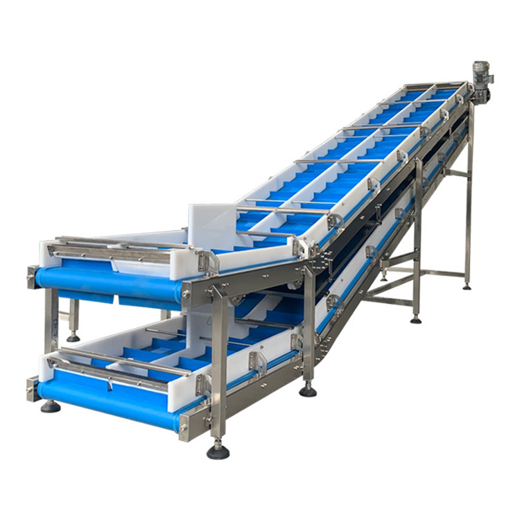 Best Selling Durable Using Inclined Belt Conveyor Inclined Conveyor Stair Conveyor