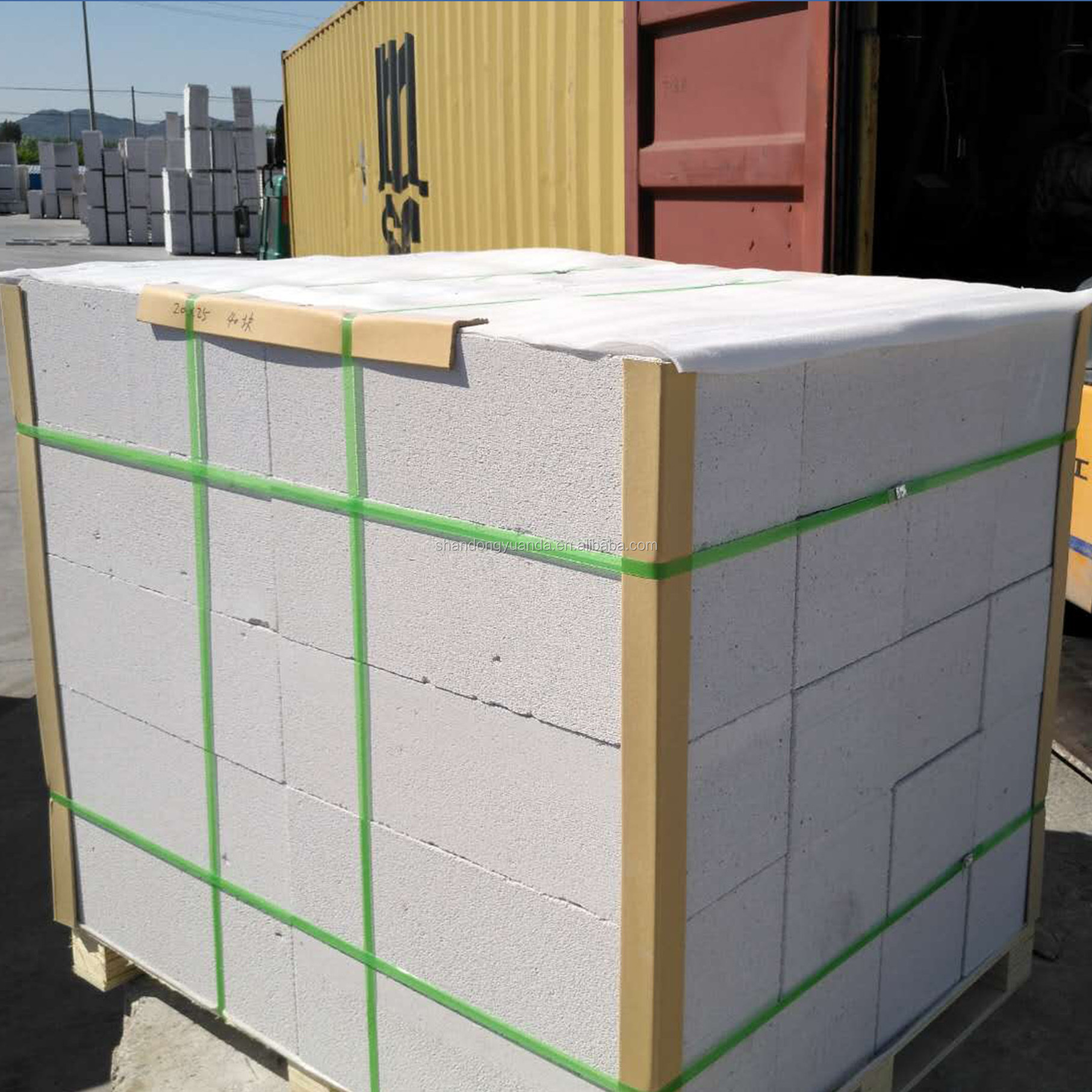 Autoclaved aerated concrete blocks lightweight masonry block for partition wall