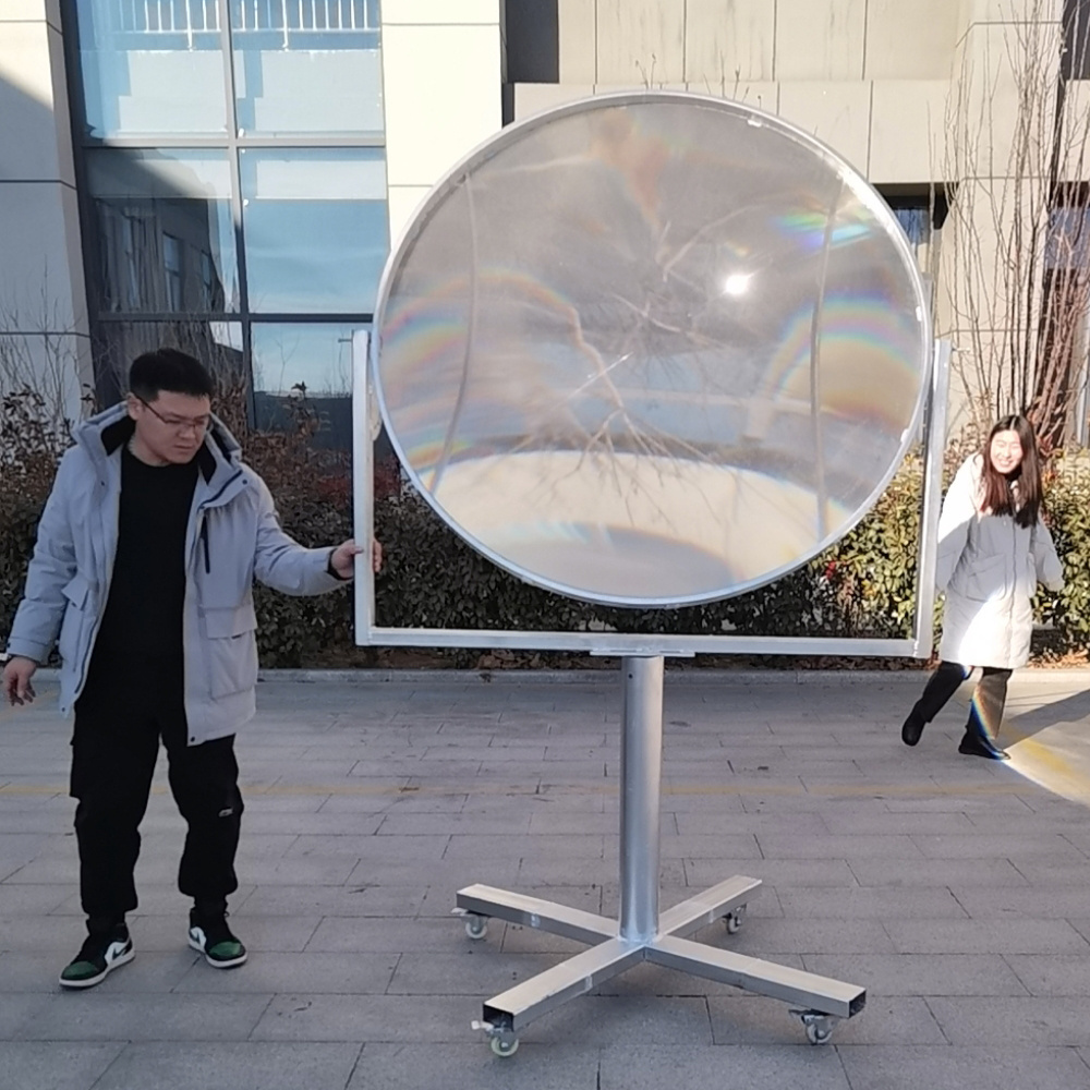 new design Square lens 1000*1000MM big fresnel lens for solar energy focal length 1300mm