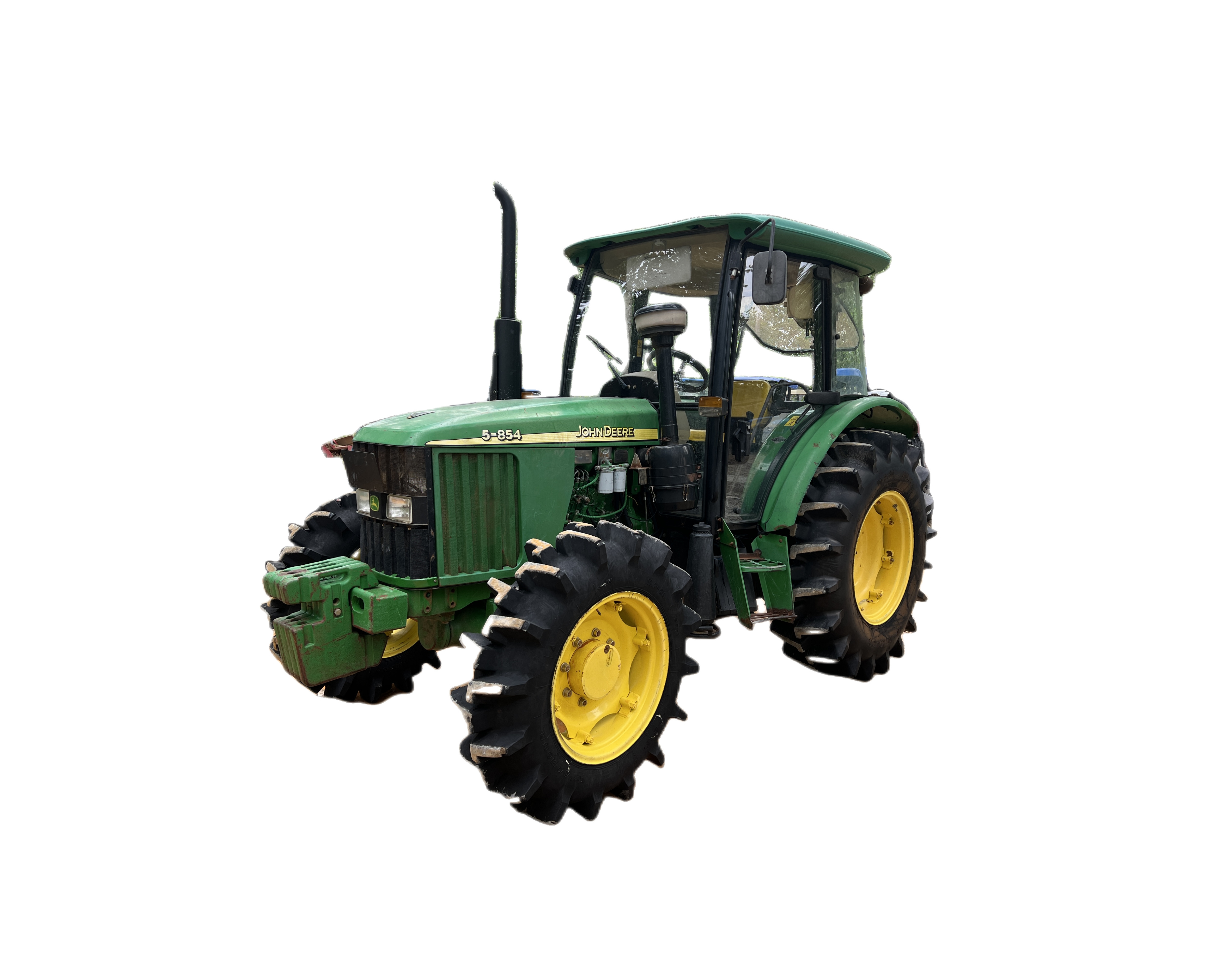 High quality Rated power John 85HP used tractor  Deere for farm use