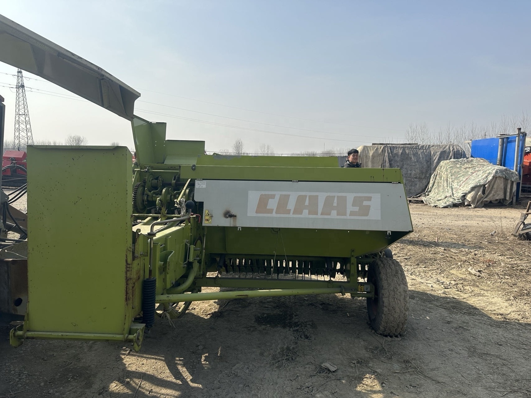 used square baler CLAAS baler with good condition