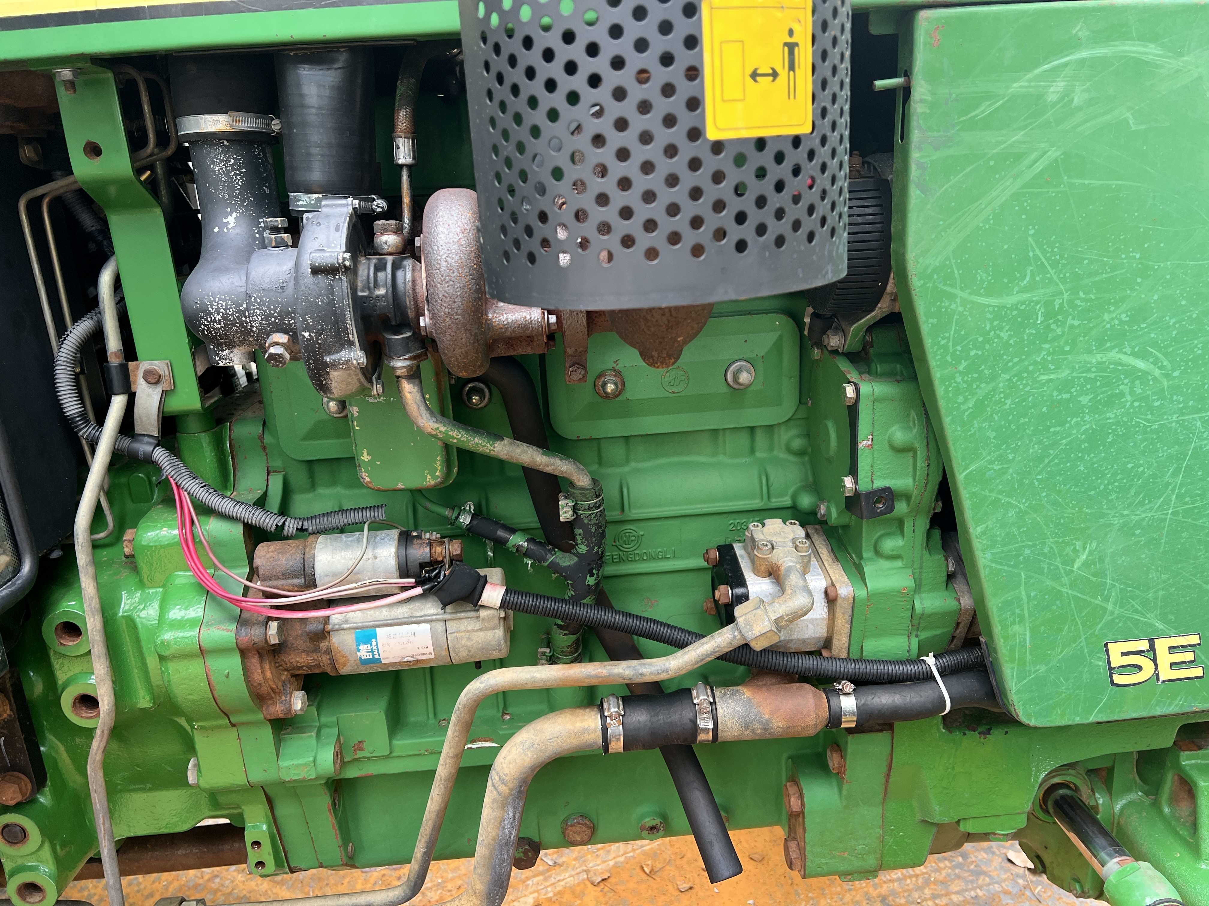 High quality Rated power John 85HP used tractor  Deere for farm use