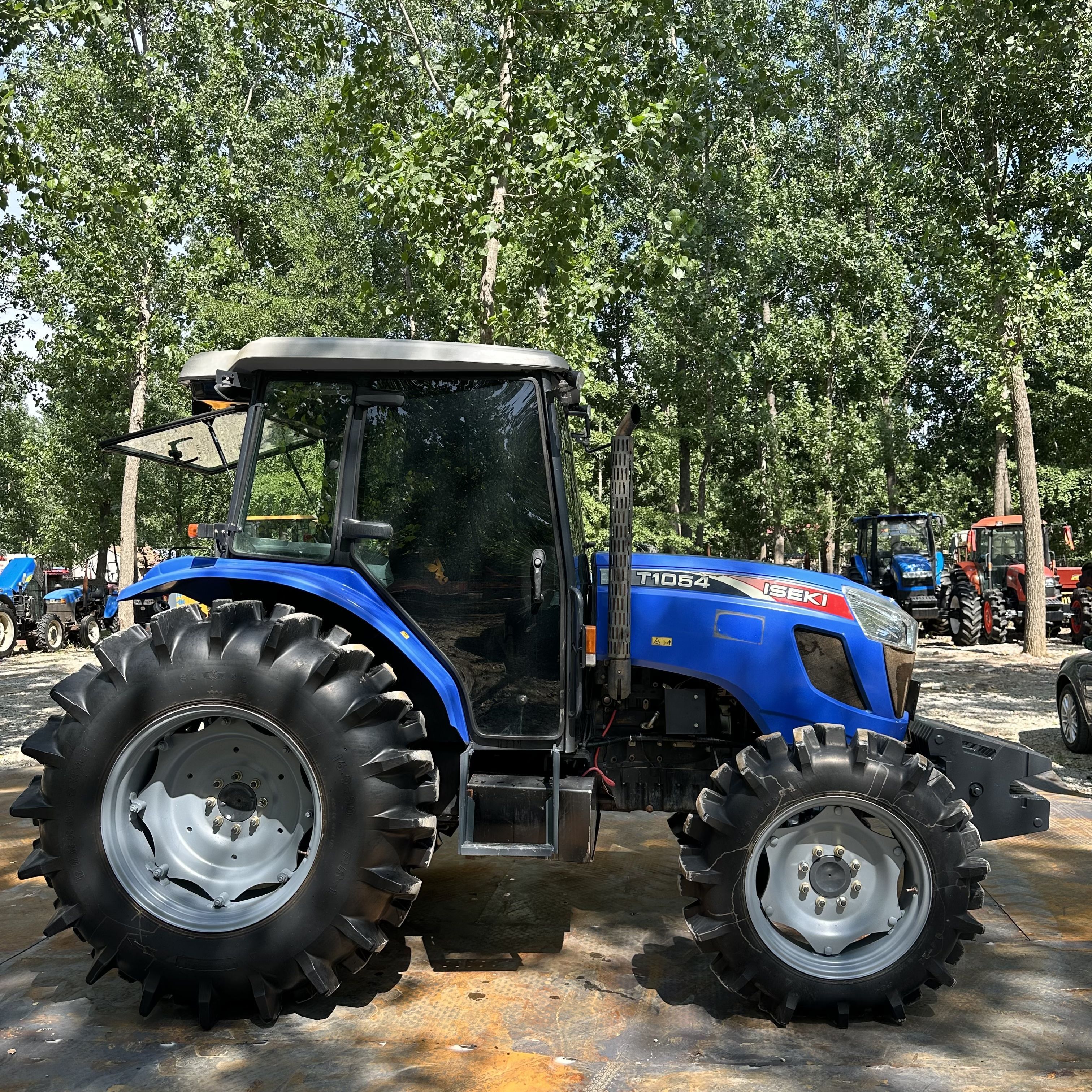 105HP 4x4 Second-hand Tractor Farm Tractor Agricultural Tractor ISEKI T1054 Japan 2019 Multifunctional Kubota Diesel Engine 3485