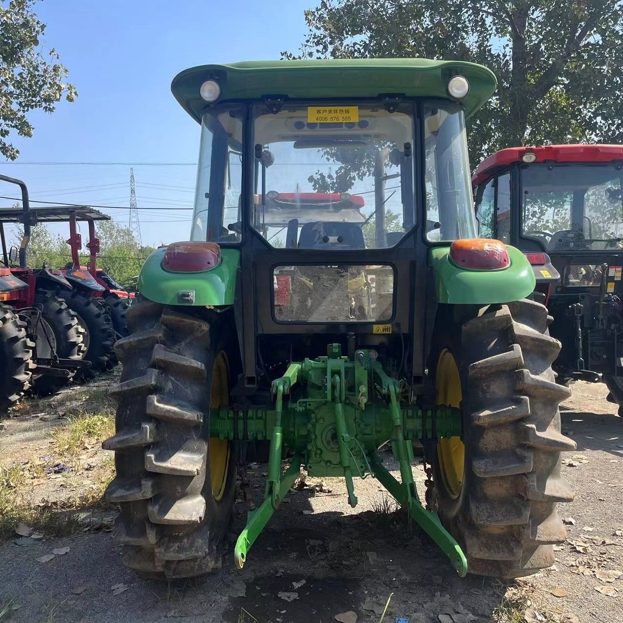 Multifunctional  John. 90HP 4 Wheel drive Deere used farm tractor