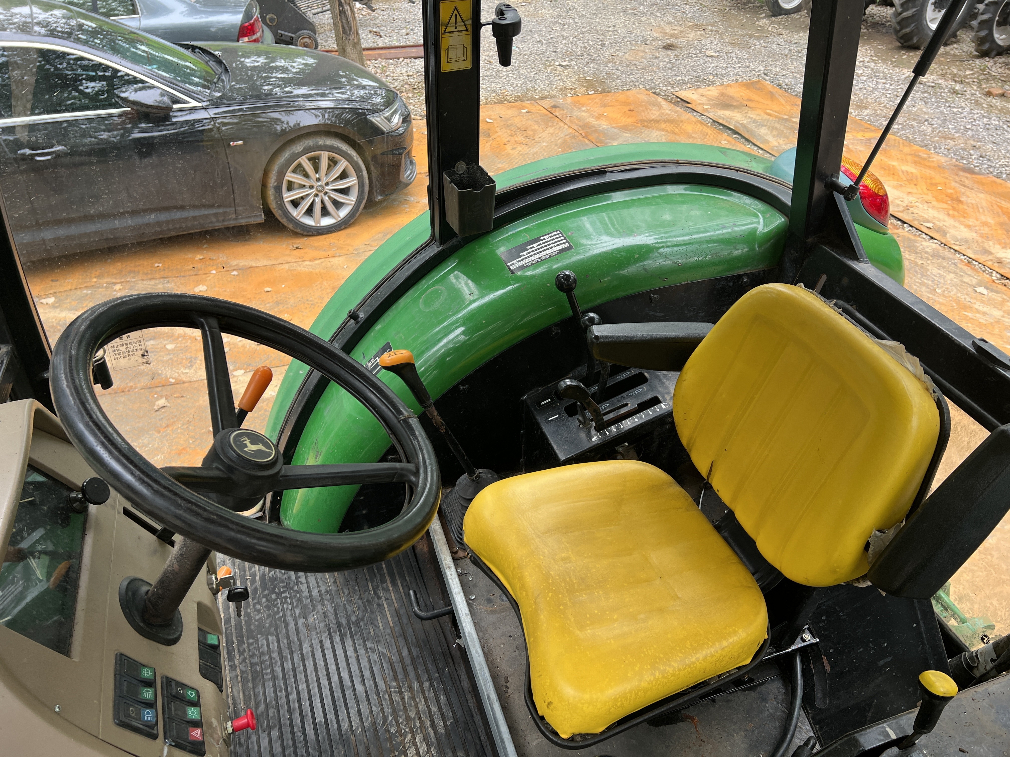 High quality Rated power John 85HP used tractor  Deere for farm use