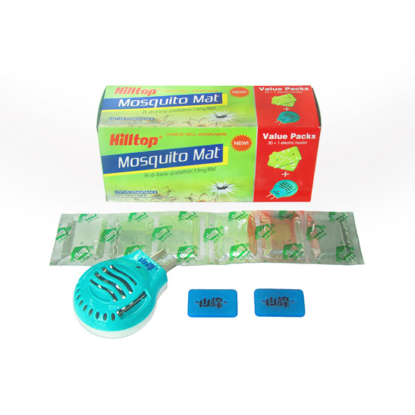 Indoor Electric Mat Mosquito Repellent With ISO Certificate