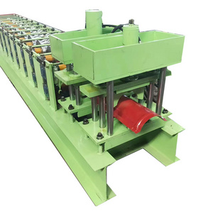 Hot selling cangzhou Metal Roofing Ridge Cap Roll Forming Machine steel roof Ridge cap machine