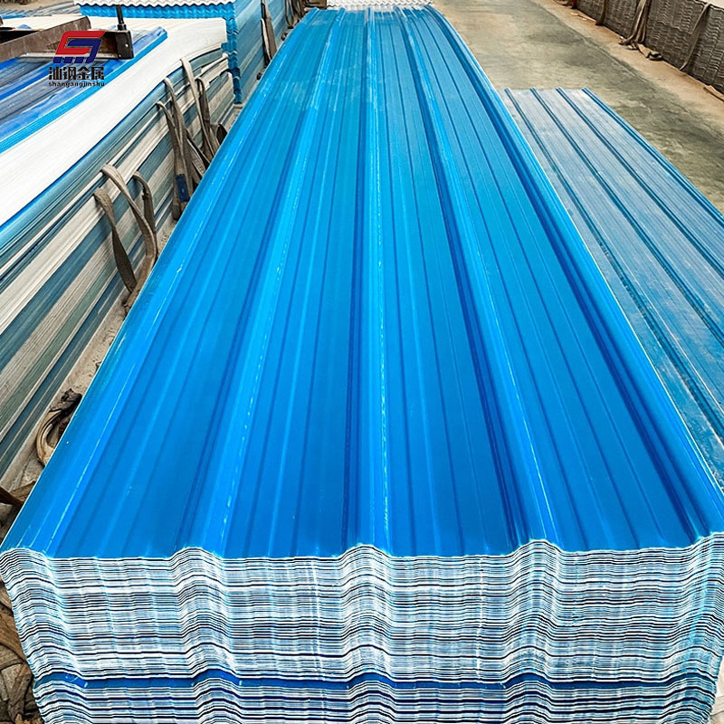 10 Ft Galvanized Steel Corrugated Roof Panel 12 Foot Corrugated Metal PPGI steel sheet