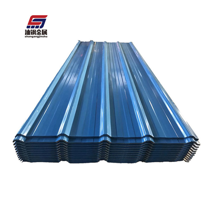 10 Ft Galvanized Steel Corrugated Roof Panel 12 Foot Corrugated Metal PPGI steel sheet