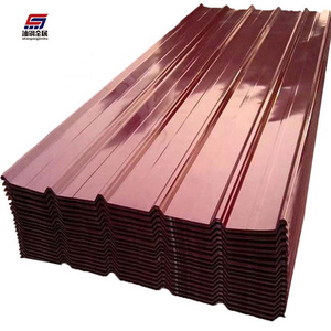 10 Ft Galvanized Steel Corrugated Roof Panel 12 Foot Corrugated Metal PPGI steel sheet