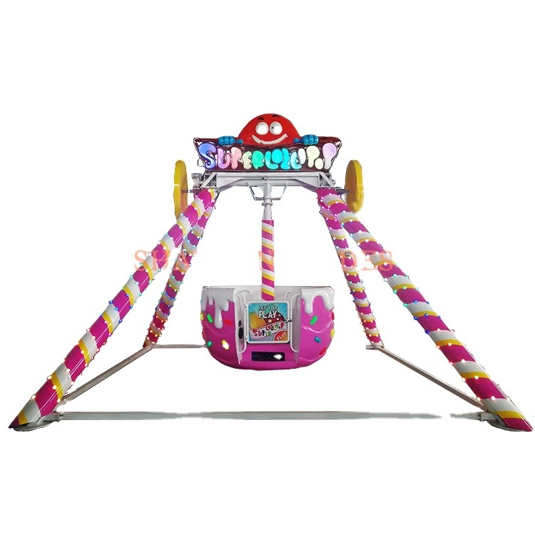 Most Popular Amusement Rides Candy Pendulum Swing Pendulum Rides For Kids Theme Park