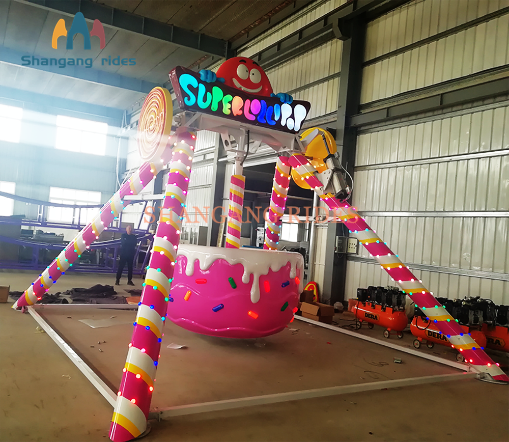 Most Popular Amusement Rides Candy Pendulum Swing Pendulum Rides For Kids Theme Park