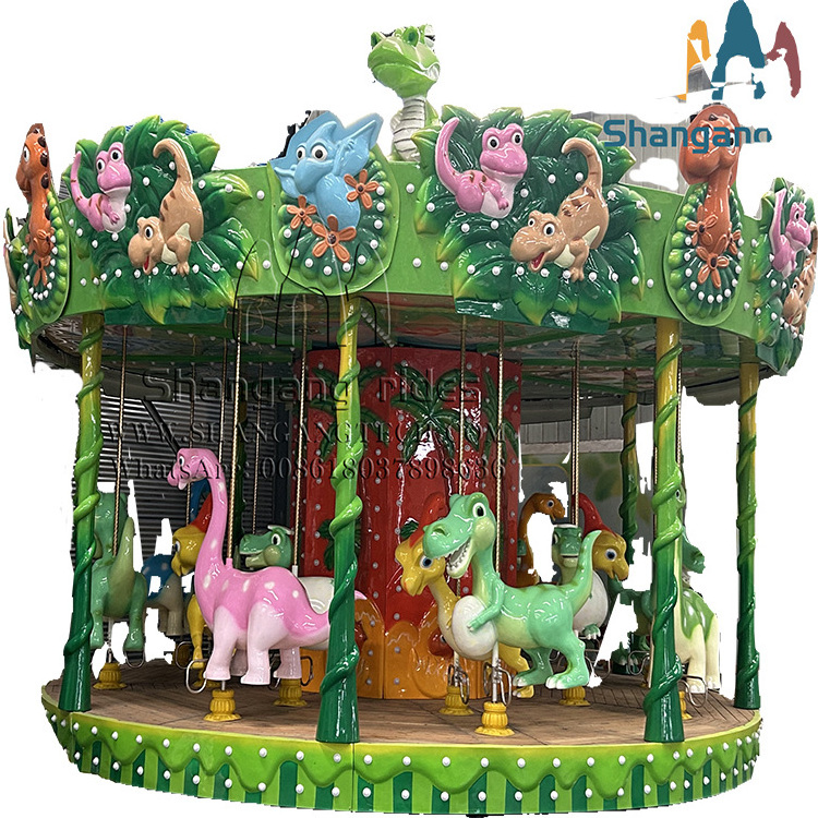 Amusement park rides electric carousel kids rides used carousel horse for sale