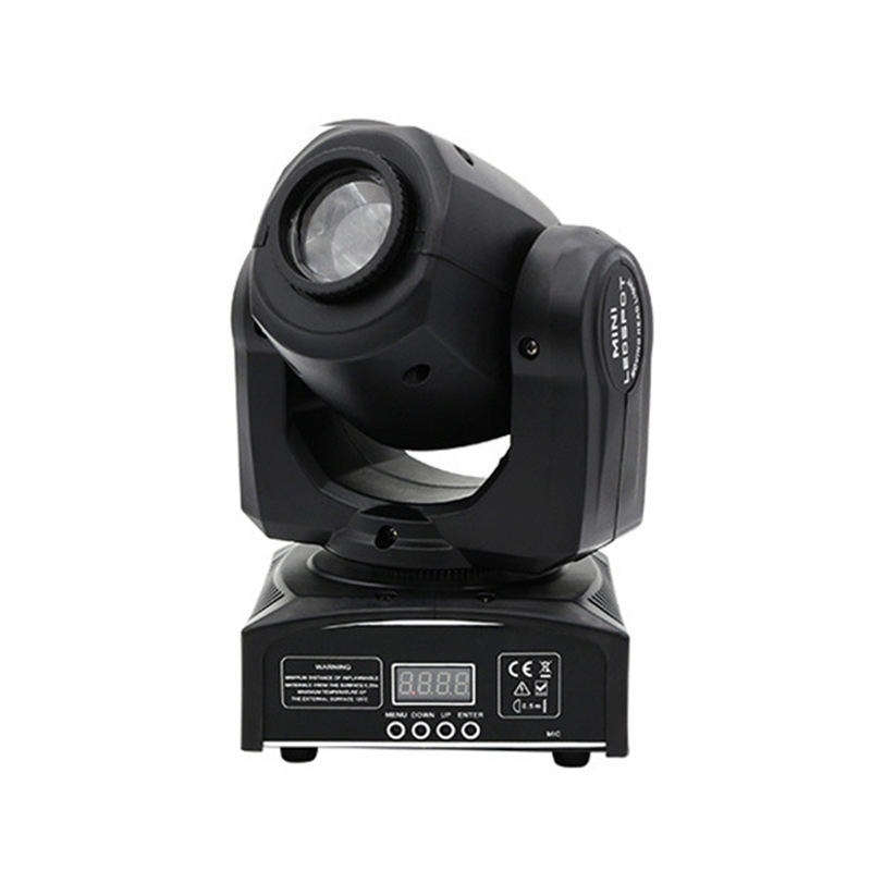 LS10 small sharpy beam moving head light LED Spot Lights 10 Watt With Rotating Gobo