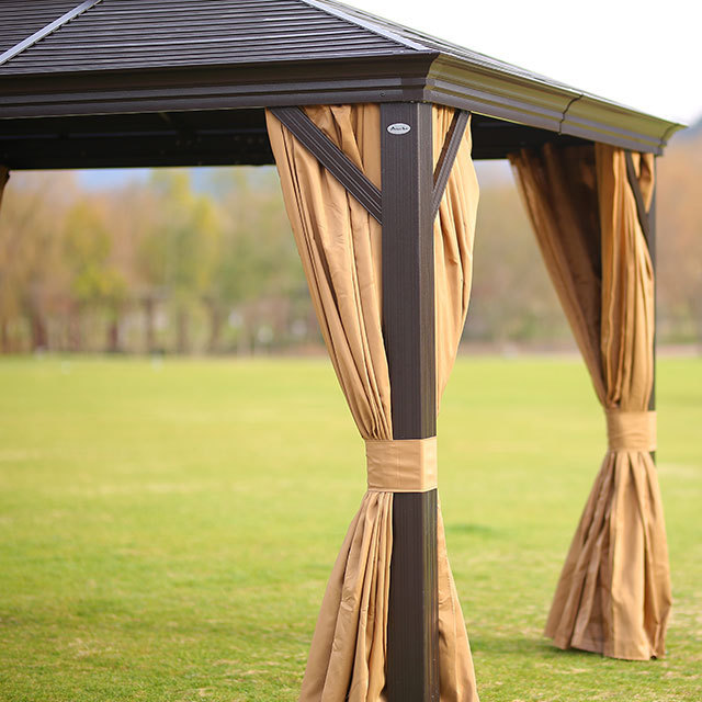 10x12 ft. Wooden Garden Tent Gazebo Outdoor Design Patio Gazebo