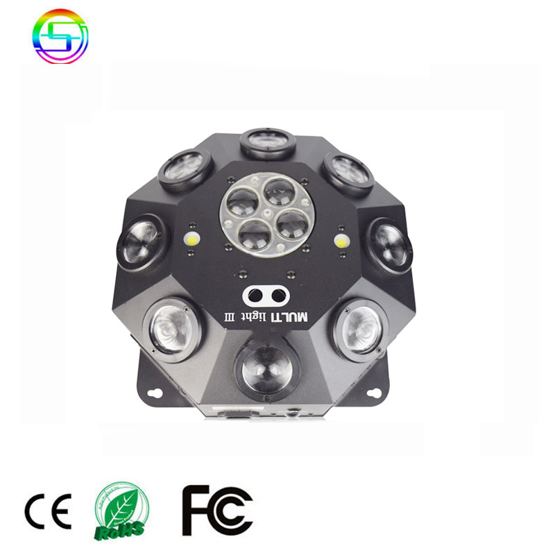 SC Mini Beam Projector 24PCS 5 IN1 Strobe DMX Rotation Disco Moving Head Lights DJ LED Stage Light