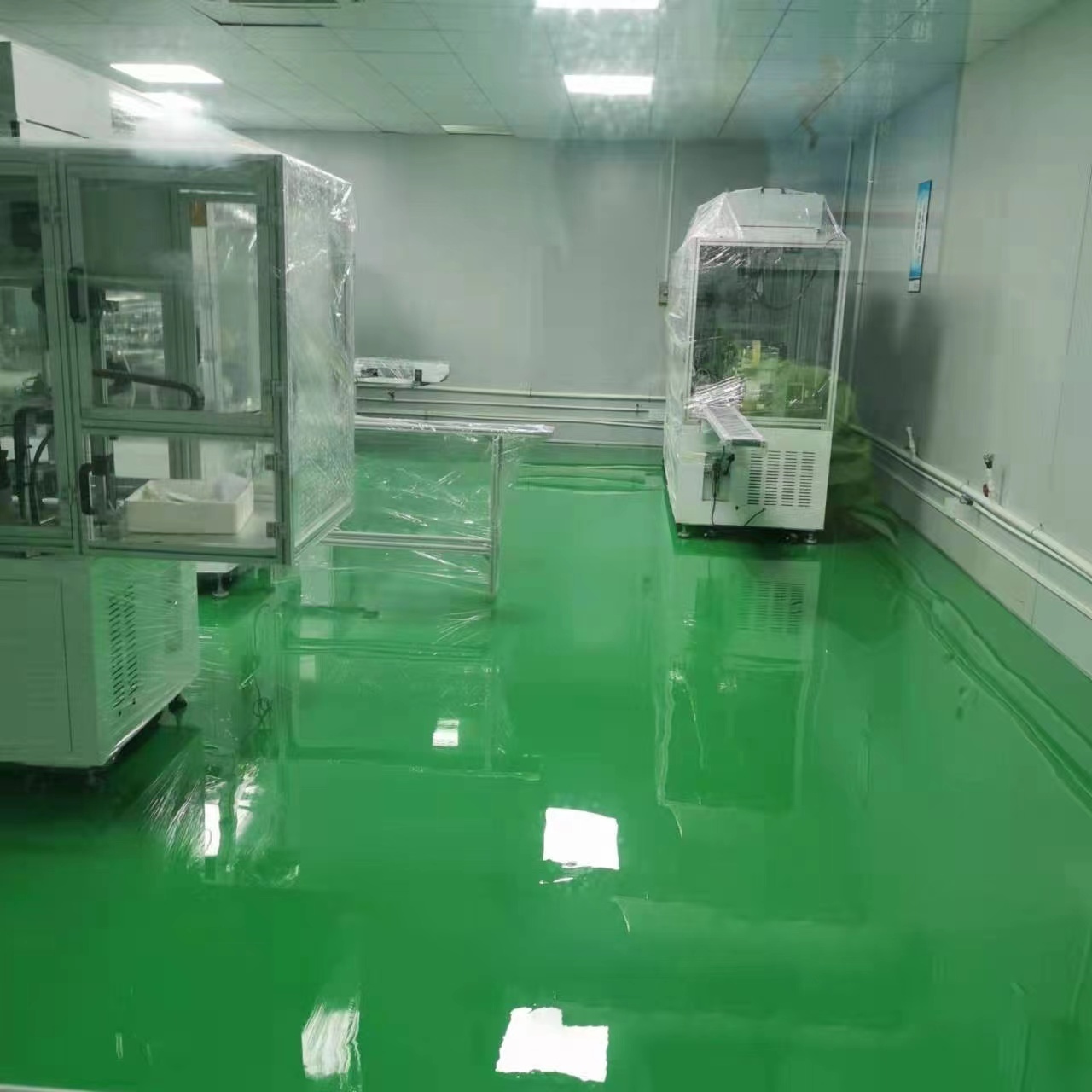 Shangdi Genuine resistant solvent-free epoxy floor coating dust topcoat epoxy floor transparent floor epoxy resin for college